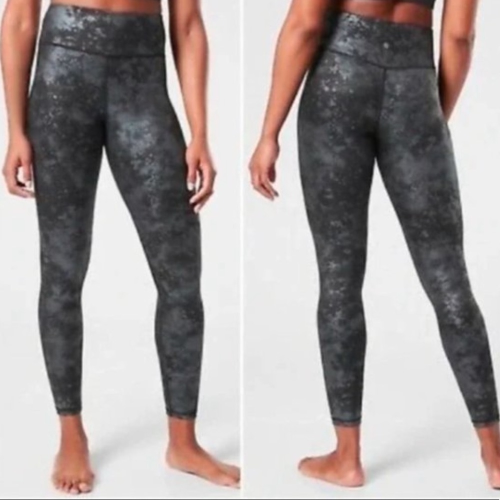 COPY - Athleta Elation Misty Lace Tight Black Sz L